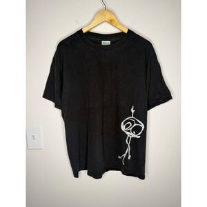 Vintage Y2K The Used Band T-Shirt Mens Large Black Heart Graphic Emo Rock M&O